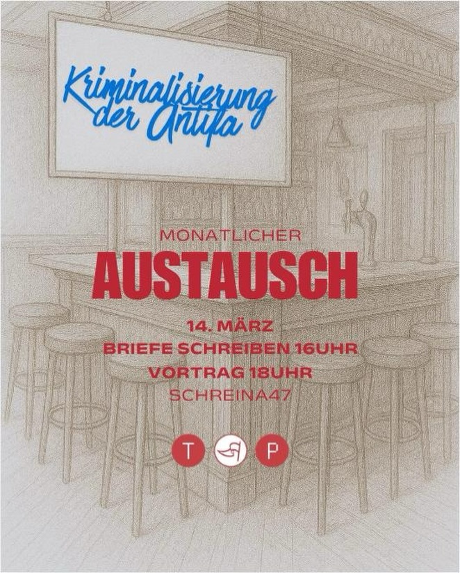 Instagram – 2026-03-09: Das monatlich Meet and Greet der TOP B3rlin in der Schreina.